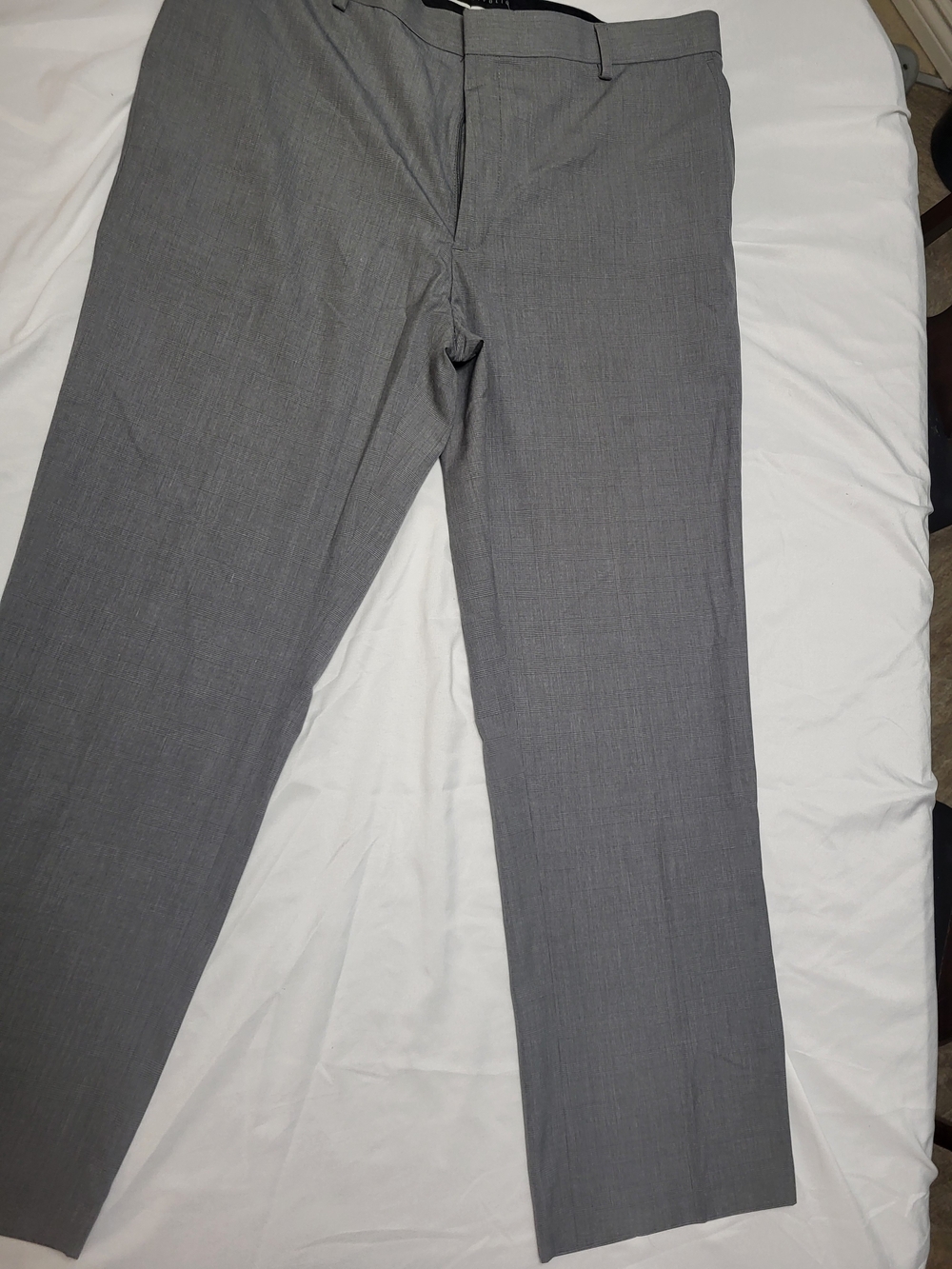 Perry Ellis Gray Slim Dress Pants